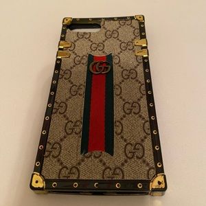 Designer Inspired soft cellphone cover.  Boutique brand.  Luxury look.